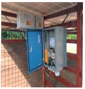 water powered solar projects