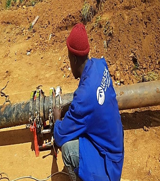 water supply pipes installation