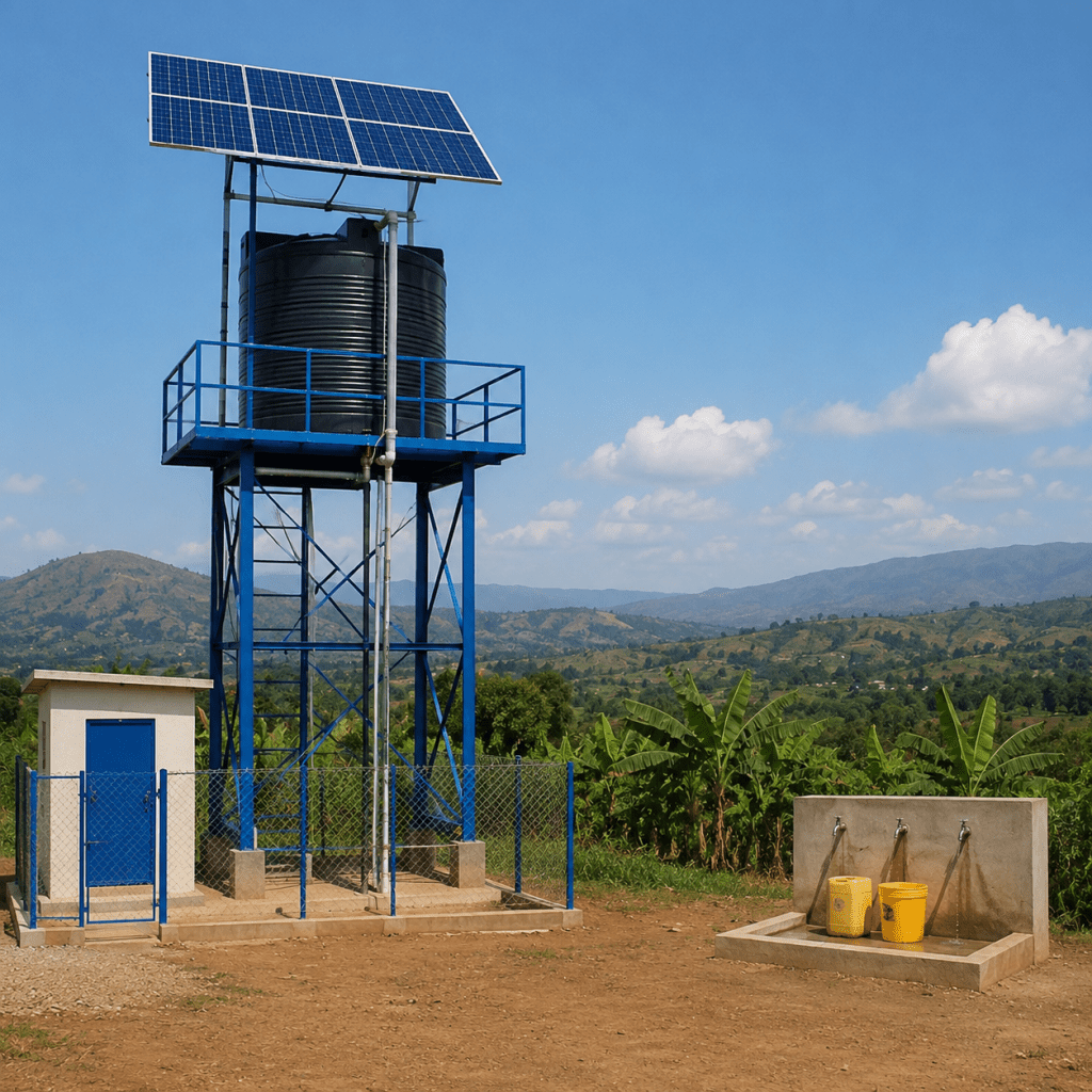 solar powered water supply systems