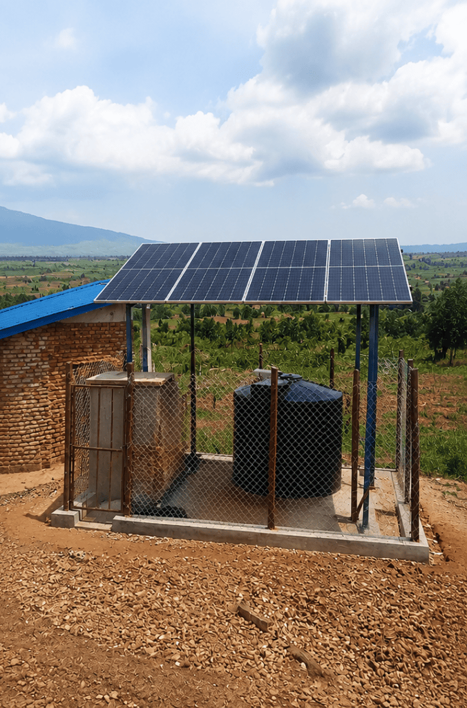 Pro Water Rwanda Logo Solar Powered Water Supply Systems - Prowater Rwanda